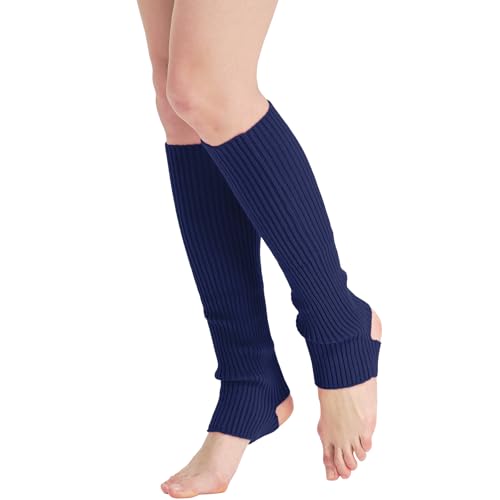 Image of Nanxson Knit Ribbed LegWarmer Women Knit Calf Accessories Leg Sleeves | Solid Neon Boot Socks,Y2K 80s Women's Lolita LegWarmer,Sports Party Yoga Dance Accessories,Winter Ankle Heap Kawaii Sock