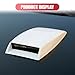 YoRise Universal Car Decorative Air Flow Intake Hood Scoop, Self-Adhesive Automotive Bonnet False Vent Cover, Vehicle Exterior Sticker Accessories for Cars, SUVs, RVs, Trucks (White)
