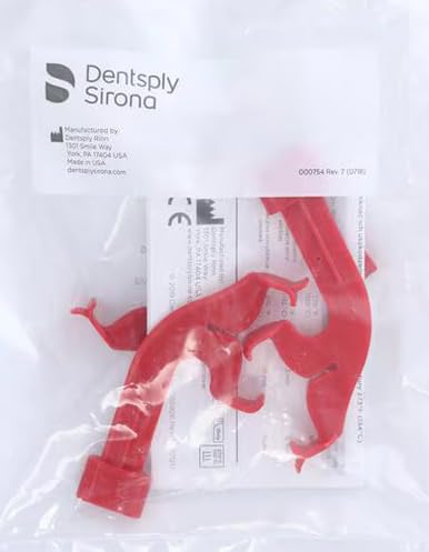 AmeriCan Goods 3/Pack Dental XCP-DS 2V Bitewing Basket 6100 Digital Sensor Holders, Red B-Blocks Autoclavable #2 Vertical