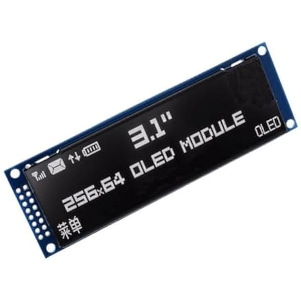3 12-дюймовый OLED-дисплей 256x64 графический контроллер SSD1322 параллельный SPI-интерфейс для ЖК-дисплея паяльник для C51
