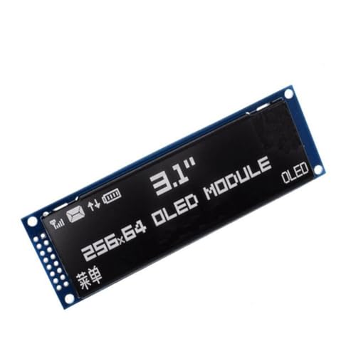 Iyalezirk Wyświetlacz OLED 3,12 Różne interfejsy Kompatybilny 256x64