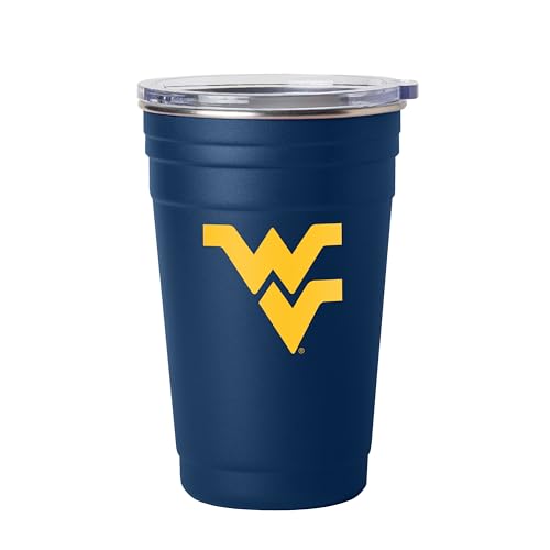 Image of Logo Brands NCAA 22 oz Stainless Steel Tailgate Cup -Double Wall Vacuum-Sealed Durable For Hot & Cold Drinks, Perfect for Gameday & Tailgating