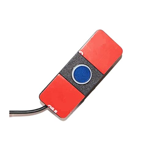 LCD 4/6/8 Sensores 16,5 MM Coche Automóvil Marcha Atrás Radares Detector Aparcamiento Asistencia Radar Alerta(Blue,8 SENSORS_1)