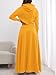AirZeal Hoodies for Women 2 Piece Casual Fashion Long Sleeve Sweatshirts Slit Maxi Skirt Sets with Pockets Yellow X-Large