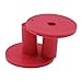 QHALEN Golf Rubber Tee Holder Set for Golf Driving Range Tee Practice Tool Pack of 5 (Red)