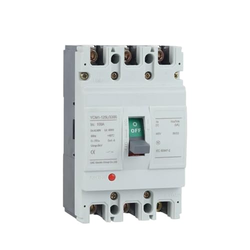 Disjoncteur boîtier moulé 3P 100A YCM1-125L pour sécuriser vos lignes électriques