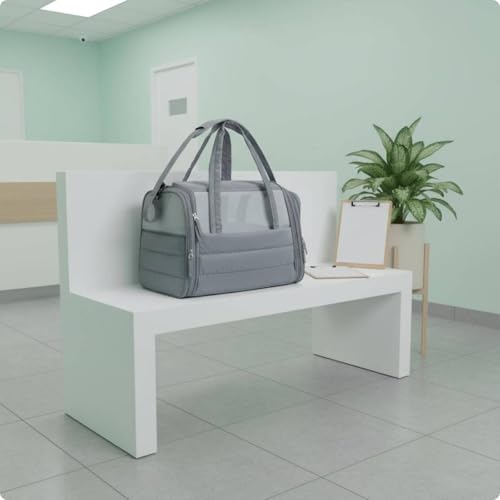Sac de transport pliable noir, caisse respirante lavable déplacement