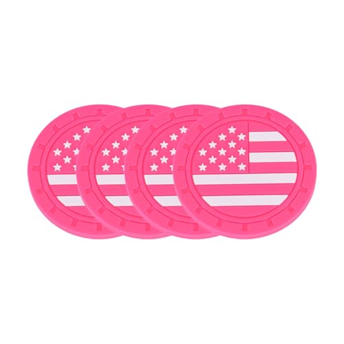 Set de 4 Posavasos American Flag para Auto miniatura 7