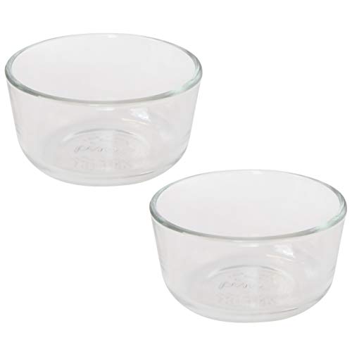 Pyrex 7202 1-Cup Glass Bowl (2-Pack)