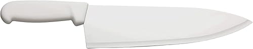 Columbia Cutlery - Cuchillo de chef blanco de 10 pulgadas cuchillo de cocina comercial ahorra con un paquete de 3 o 6 cuchillo de chef individual