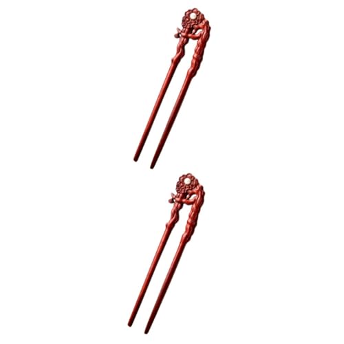 Épingles à cheveux en lot de 2 MAGICLULU, pics rétro au style chinois pour coiffure élégante
