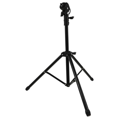 Support caisse claire en métal noir réglable et silencieux pour dumb drum