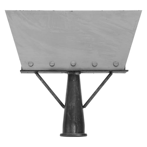 SHINEOFI Robuster Multifunktionaler Gartenschaber aus Stahl Flexible Reinigungsschaufel für Hof EIS und Landwirtschaft Kompatibel mit Stiel Vielseitiges Gartengerät