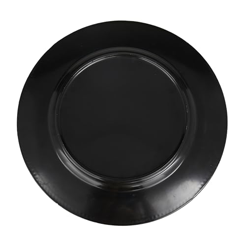 Platos decorativos redondos melamina oro set x8 13" miniatura 3