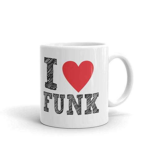 AMIHART Funk Design Ceramic Mug White 325 ml
