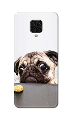 Image of PRINTFIDAA� Printed Hard Back Cover Case for Mi Poco M2 Pro Back Cover (Pug Dog) -2808