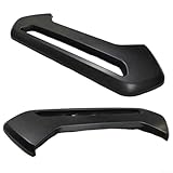 Matte Black Tail Gate Brake Light Cover for Hilux Rocco 2021+ Models - Factory Spec Replacement Car Rear Door Plate