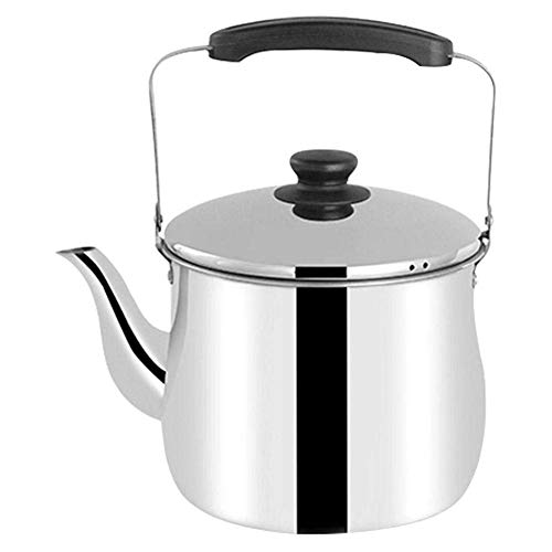 Edelstahlkessel Herdkessel für Induktionsherde Gasherde, 3L / 5L / 7L Teekanne Großraumtopf für die Zubereitung von Tee, Kaffee, köstlicher Suppe,