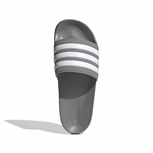 Image of adidas Unisex Adilette Shower Casual Slides Grey 7