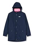 Mit Taillenzug Jack Wolfskin Kinder ICY FALLS 3IN1 JACKET GIRLS wasserdichte Doppeljacke, Midnight Blue, 140