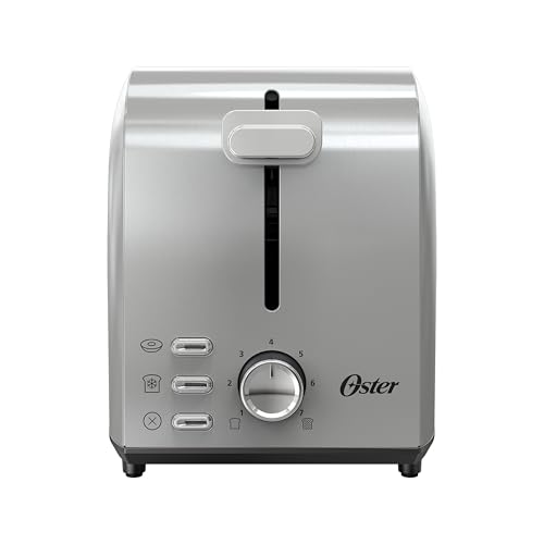 Comparison: Braun Toaster 3 Oster 2-Slice Toaster with Extra Wide Slots, Bagel Toaster, Stainless Steel
