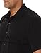 Quiksilver mens Tahiti Palms 4 Button Down Shirt, Black, Medium US
