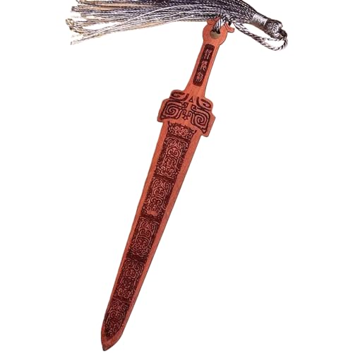 アンティークウッドブックマーク付きタッセルヴィンテージブックマークマーク男性の誕生日バレンタインクリスマスプレゼントユニークな読書アクセサリー