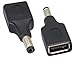 AAOTOKK (2 Pack) 5V USB to DC5.5 × 2.1 mm Plug Power Converter Adapter USB 2.0 A Female to DC 5.5×2.1mm Male DC Barrel Power Plug Charger Cord Connector for 5V DC or USB Charging Device(F/5.5×2.1)
