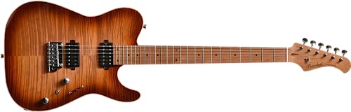 バッカス TAC24 FMH-RSM/M 　Bacchus Amazon | BACCHUS バッカス TAC24 FMH-RSM/M N-BR-B エレキギター