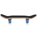 Équipé de roues à roulement entièrement fermé, offre une expérience plus fluide, réduit efficacement la friction, augmentant ainsi la durée de vie du skateboard.