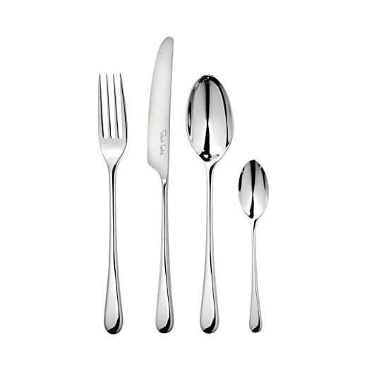 Robert Welch Iona ljust bestickset 24 Pieces SILVER