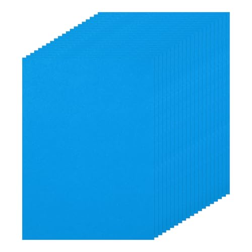 Papier pastel poncé DMiotech bleu 160GSM en lot de 20 feuilles pour le dessin au fusain