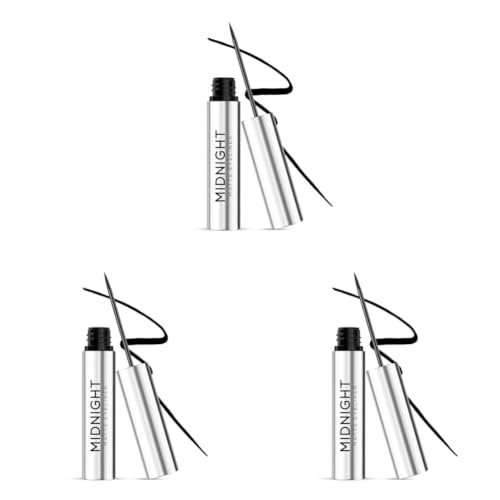 Image of RENEE Midnight Matte Eyeliner, Darkest Black, Long Lasting, Smudge-Proof & Waterproof Formula, One-Swipe-Application with Intense Pigment, Enriched with Vitamin E, Camomile & Aloe Vera, 2.5ml