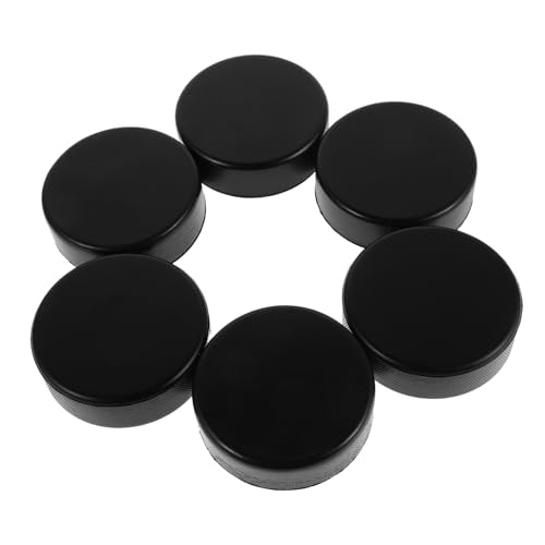 SUPVOX 20pcs Lightweight Ice Hockey for Training Table Games Durable PU Material Compatibility for Skill Development Practice Sessions