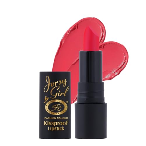 Image of JERSEY GIRL BY FASHION COLOUR Kissproof Matte Lipstick| Lightweight & Longlasting | Matte Finish | Stay up to 12hrs | Available In Fab Shades | Highly Pigmented | Intense Colour, Moisturised Lips, Color Sensational Creamy Matte |(Bella)