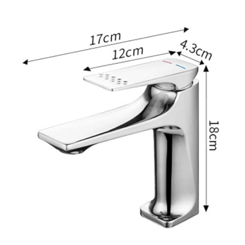 Mélangeurs robinet mitigeur de lavabo au design moderne épuré