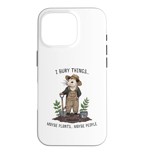 I Bury Things Maybe Plants Maybe People �ʔ��� �K�[�f�j���O �X�}�z�P�[�X iPhone 16 Pro �p