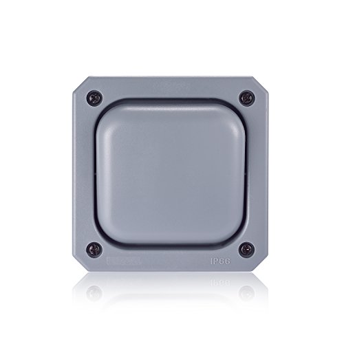 Outdoor Switch Single Weatherproof (1Gang 10A IP66)