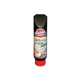 Walsdorf Gourmet Knoblauch Creme - Grillsauce – Barbecue Sauce – Knoblauchsauce - mit Knoblauchstücken – 250 ml Tube