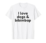 Photo Gallery amo i cani e bibimbap maglietta Photo Gallery amo i cani e bibimbap maglietta