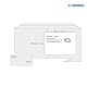 HERMA 8692 Universal Etiketten, 100 Blatt, 297 x 420 mm, 1 pro A3 Bogen, 100 Stück, selbstklebend, bedruckbar, matt, blanko Papier Klebeetiketten Aufkleber, weiß