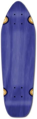 Blank & Graphic Longboard Deck Mini Cruiser - Banana Cruiser 27" X 8" Board W, Blue