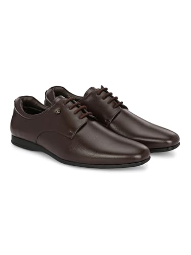 Image of San Frissco Comfort-Fit Formal Derbys Polyurethane Upper Lightweight Shoes /Comfortable Fashionable Stylish Flexible for Men