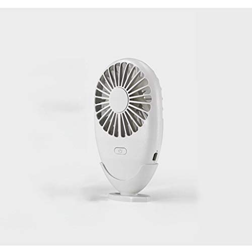 YYF Multifunktions-Mini-Handheld-Kleinventilator USB-Ladestation für tragbare Ultrabook-Schüler-Desktops mit Basisventilator (Color : Weiß)