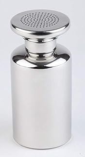 APS 772 Salt Shaker for French Fries with Screw Cap, Stainless Steel, 8cm x 8cm, 17cm Height