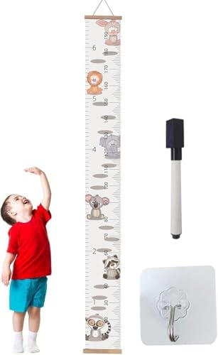 Lista de Gráficos de crecimiento , tabla con los diez mejores. 45 WADY Tabla de crecimiento para niños, regla de medición de altura para niños, tabla de crecimiento de altura, Regla de Gráfico de Altura de Lona Colgante y Extraíble Chicos...