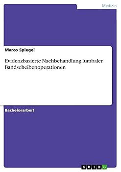 Paperback Evidenzbasierte Nachbehandlung lumbaler Bandscheibenoperationen [German] Book