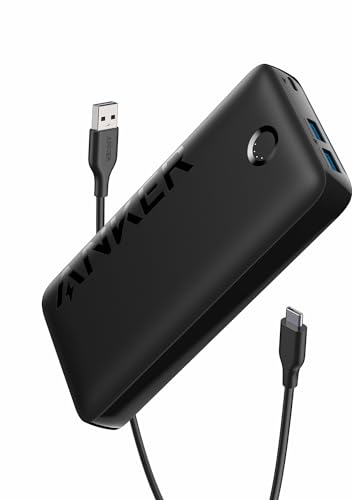Anker 335 Power Bank (PowerCore 20K), Cargador portátil de 20 W c...