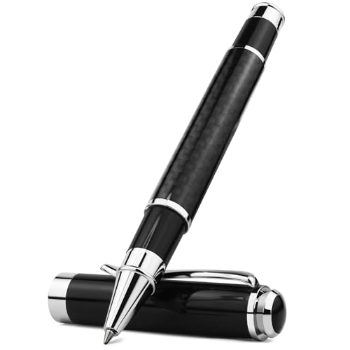 Bolígrafo de Fibra de Carbono con Tinta Negra 0.5mm miniatura 2