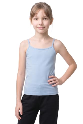 Image of Kurve Girl's Sleeveless Tank Top - Stretch Undershirts Cami Camisole, UV Protective Fabric, Rated UPF 50+ (Made in USA)